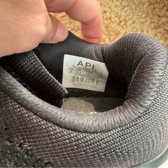 APL Techloom pro black lace up sneakers 8 - Picture 9 of 9